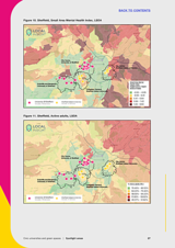 Figure 10. Sheffield, Small Area Mental Health Index, LSOA